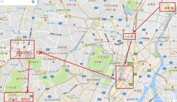 涩谷在东京哪个区？东京京王广场酒店到浅草怎么走