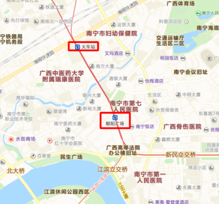 南宁东站地铁到葛村路/东葛路（路口）怎么走？（南宁麻村最近的酒店）