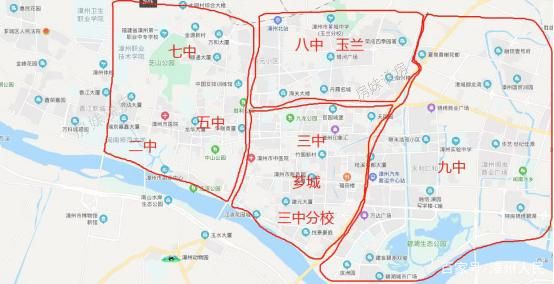 漳州小学片区划分2021？（上海 延安酒店 渔市）